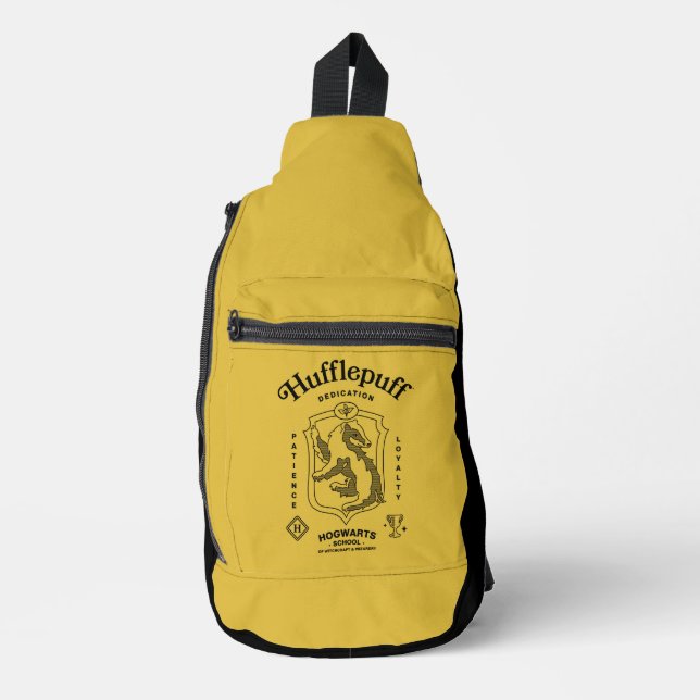 Sac À Bandoulière HUFFLEPUFF™ Dedication Patience Loyalty Crest (Recto)