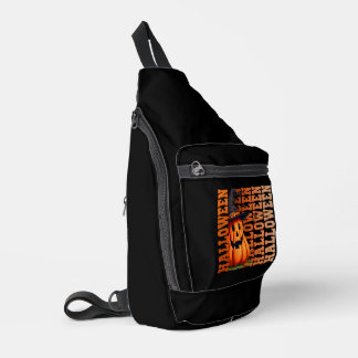 Sac À Bandoulière Idées de cadeaux de citrouille drôles typographie