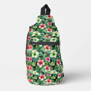 Sac À Bandoulière Impression tropicale