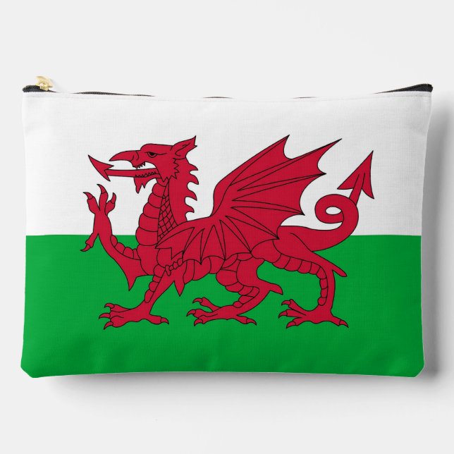 Sac à bandoulière imprimé et cousu avec le drapeau (Recto)