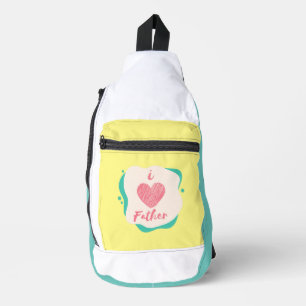 Sac À Bandoulière j'aime mon père