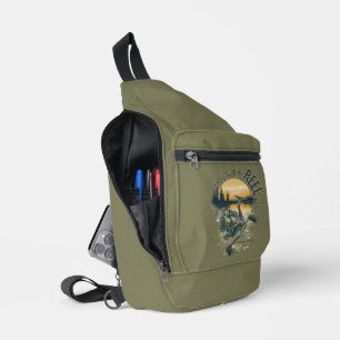 Sac À Bandoulière Je vis dans mon Cadeau drôle de pêcheur
