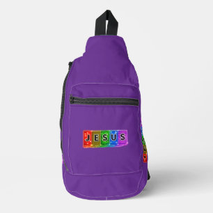 Sac À Bandoulière JESUS - blocs de texte