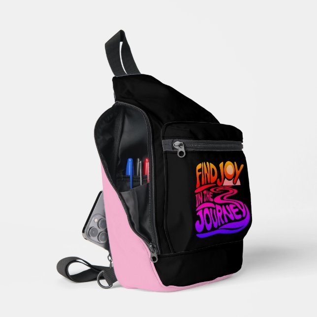 Sac À Bandoulière Joie dans le voyage (Ouvrir)
