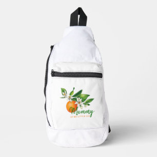 Sac À Bandoulière Joli Citron Maman Futur Bébé Shower Impression Cou