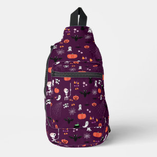 Sac À Bandoulière Jolie Art Halloween Effrayant
