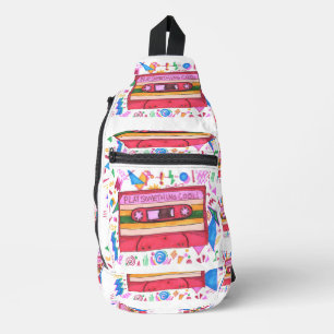 Sac À Bandoulière Jouez Quelque Chose De Cool Musique Mixtape Art Am