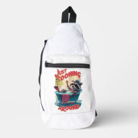Juste Cooning Jouer Raccoon Splashing dans Bath,