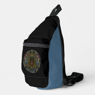 Sac À Bandoulière Kokopelli Duo - Homme Dans Le Maze - Dreamcatcher