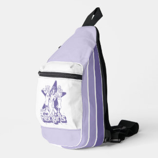 Sac À Bandoulière La puissance étoilée des filles hexagonales