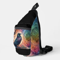 Le Corbeau de la vie Mandala Pagan
