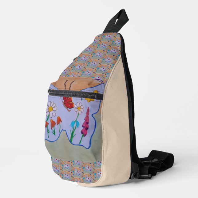 Sac À Bandoulière Le rêve papillon (Coin droit)