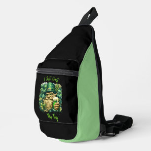 Sac À Bandoulière Leprechaun Et Bière