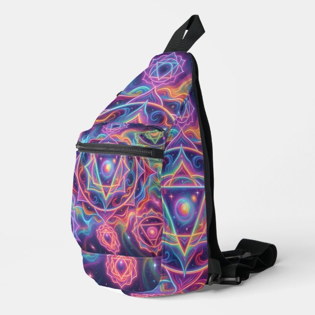 Sac À Bandoulière Les 7 Chakras´10 (Coin droit)