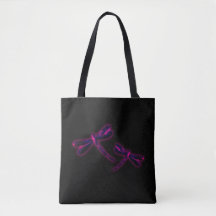 Sac à bandoulière libellule - Lueur magenta