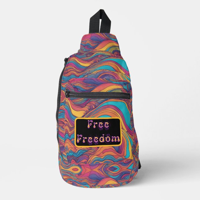Sac À Bandoulière liberté gratuite (Recto)