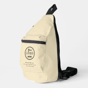 Sac À Bandoulière Logo Promo minimaliste de marque professionnelle S