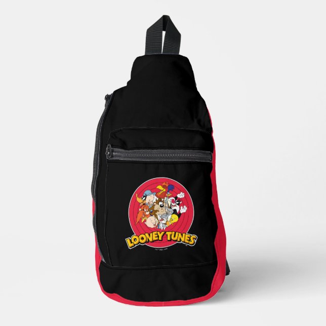 Sac À Bandoulière LOONEY TUNES™ Logo de marque (Recto)
