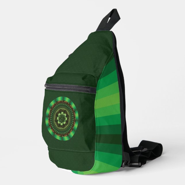 Sac À Bandoulière Mandala de la Terre (Coin droit)