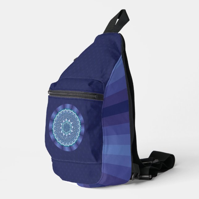 Sac À Bandoulière Mandala d'eau (Coin droit)