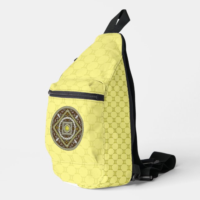 Sac À Bandoulière Mandala des Gémeaux (Coin droit)
