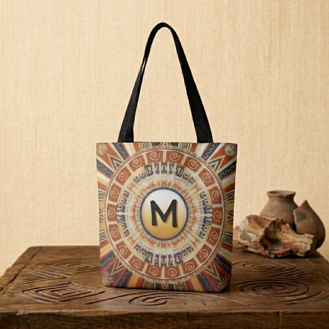 Sac à bandoulière mandala soleil antique (Créateur téléchargé)