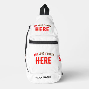 SAC À BANDOULIÈRE MARQUE BLANCHE MODERNE ET PERSONNALISABLE VÉRIFIÉE