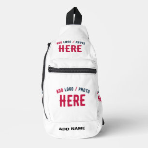 SAC À BANDOULIÈRE MARQUE BLANCHE MODERNE ET PERSONNALISABLE VÉRIFIÉE