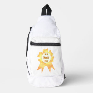 Sac À Bandoulière Meilleure maman jamais Golden Lauréat du prix ruba