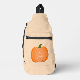 Sac À Bandoulière Mignonne Orange Genre Neutre Citrouille Genre Révé