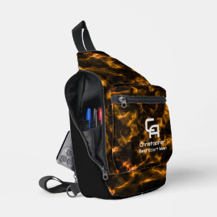 Sac À Bandoulière Misty Smoke Monogram Gold