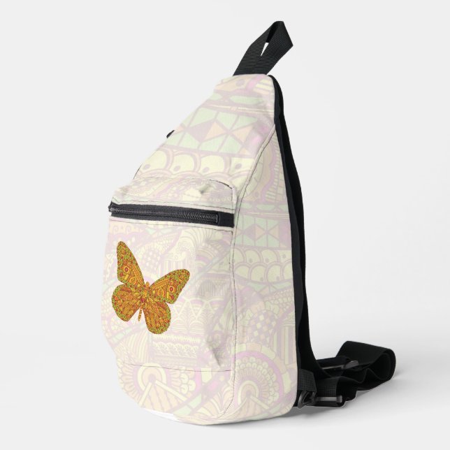 Sac À Bandoulière Monarque indien (Coin droit)
