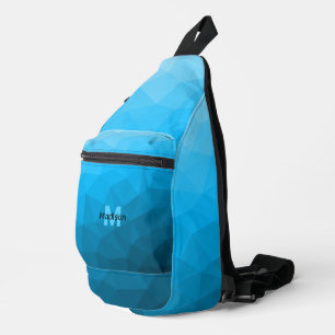 Sac À Bandoulière Monogramme motif de maillage géométrique dégradé c