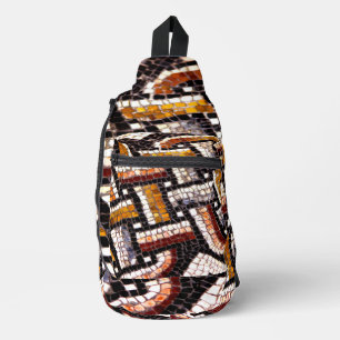 Sac À Bandoulière Mosaïque couleur automne