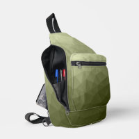 Motif de maillage géométrique dégradé vert de l'Ar