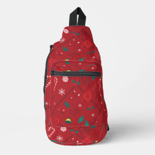 Sac À Bandoulière Motif Elf Candy Checker