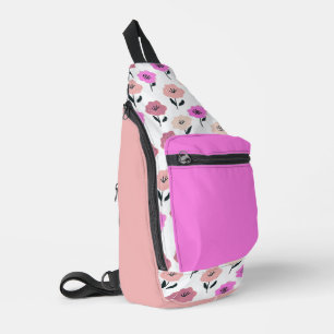 Sac À Bandoulière Motif floral vibrant