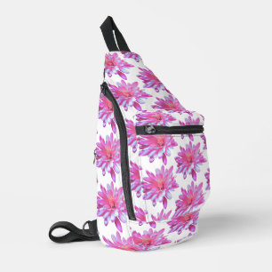 Sac À Bandoulière Motif rose marguerite, joli motif fleuri