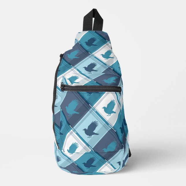Sac À Bandoulière MOTIF Tartan RAVENCLAW™ (Recto)