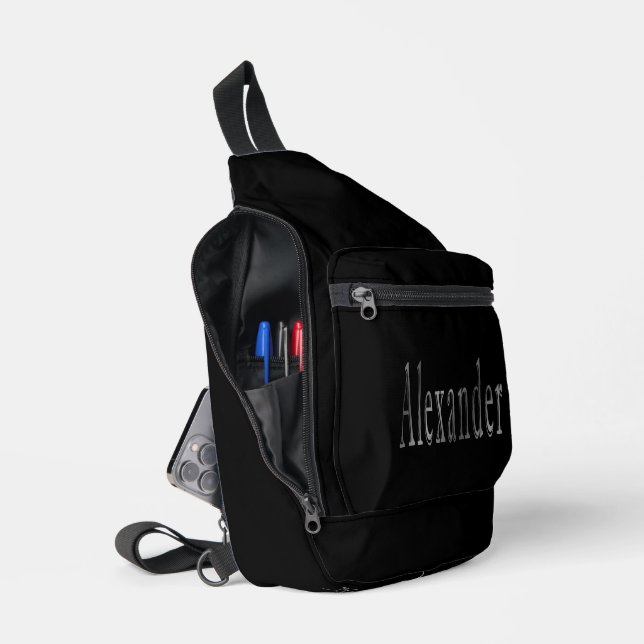 Sac À Bandoulière Nom Alexander, (Ouvrir)