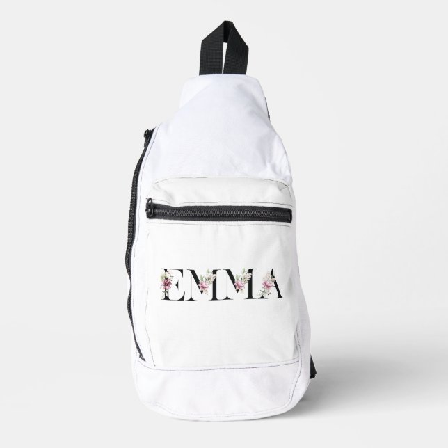 Sac À Bandoulière Nom Emma (Recto)