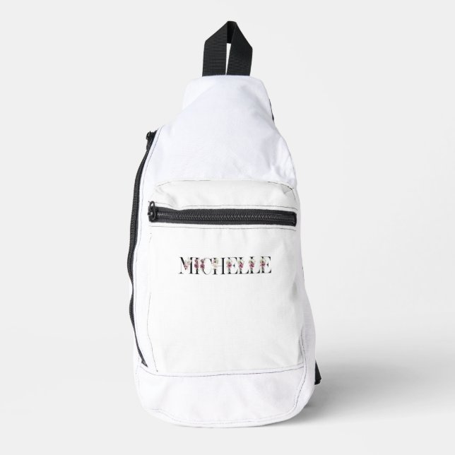 Sac À Bandoulière Nom Michelle. (Recto)