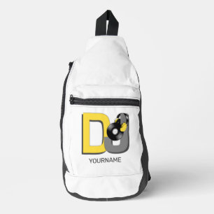 Sac À Bandoulière Nom personnalisé DJ