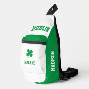 Sac À Bandoulière Nom personnalisé Dublin Irlande