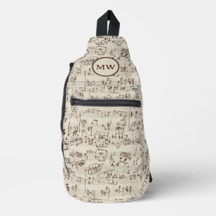 Sac À Bandoulière Notes musicales
