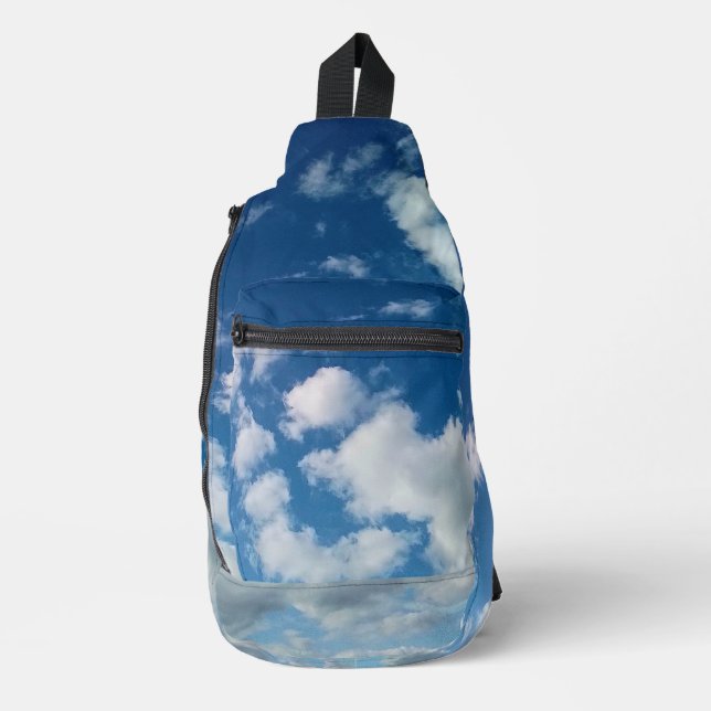 Sac À Bandoulière Nuages dans le ciel (Recto)
