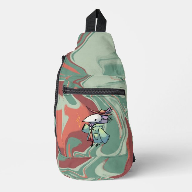 Sac À Bandoulière Oiseau masqué (Recto)