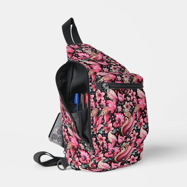 Sac À Bandoulière Paisley  (Ouvrir)