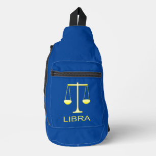 Sac À Bandoulière Panneau étoile Balance dorée de Libra