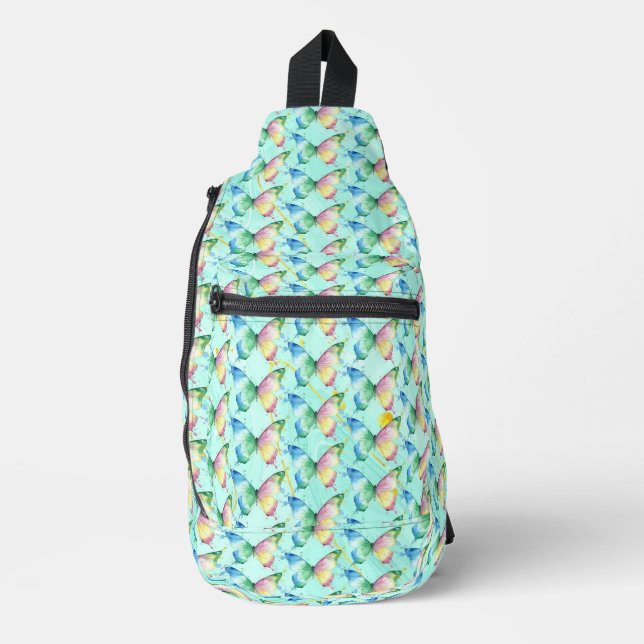 Sac À Bandoulière Papillon (Recto)